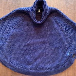 Joules girls Medium poncho sweater